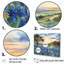 Coucher de soleil bleu - décoration murale Blue Bonnets-1169469858