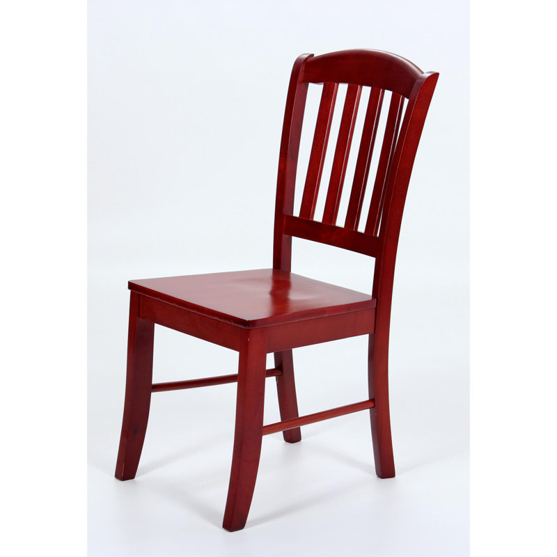 Side chair Set Surrey of Solid Wood, Mahogany
