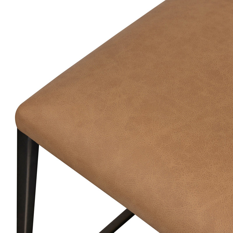 Somerson Upholstered Bar Stool with Metal Frame