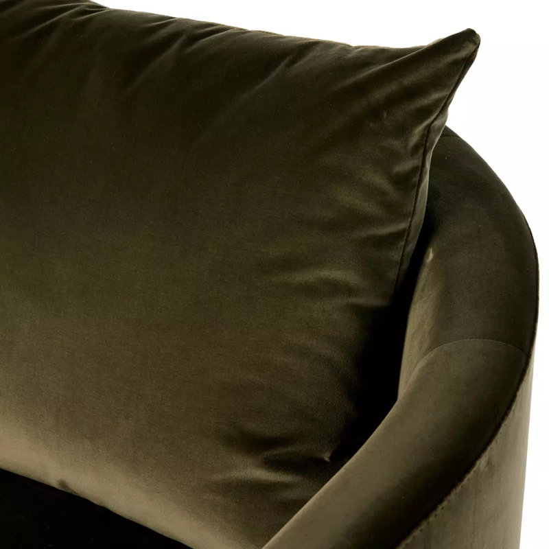 Farrah Chaise Lounge, Surrey Olive 76.8% Cotton/23.2% Polyester