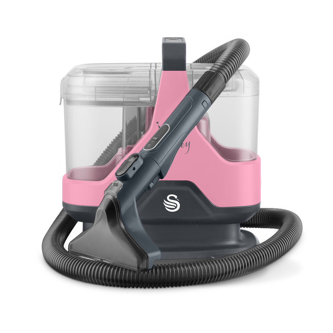 Swan TVs Queen of Clean Spot Cleaner with AutoStopping Function and Interchangeable Heads, 600W
