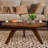 Handmade Walnut Solid Wood Coffee Table-109670474