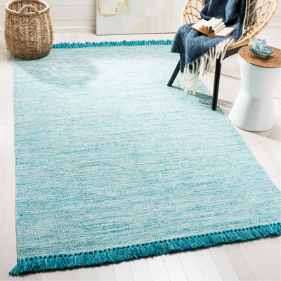 Waloo Hand Woven Cotton Chevron Rug
