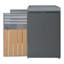 Metal Double Bin Store