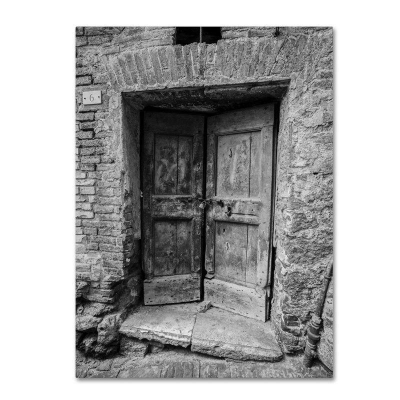 « siena porte » par moises perception reproduction de photo sur toile tendue, H 32 po x l 24 po x P 2 po