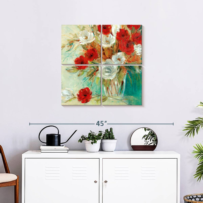 Harnek Summer Vibrant Bouquet II, H 26 po x l 26 po