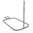 Utopia Alley Rustproof Aluminum Hoop Shower Rod With Ceiling Support for Clawfoot Tub, 54 Inch Extra Large Size by 26 Inch-50131465