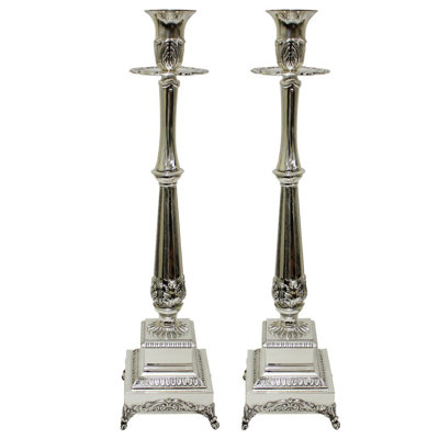 Silver Plated Candlestick