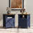 Farmhouse Nairoby Nightstand, End Table, End Tables with Barn Door and Shelf, Modern Bed Side Table Rustic Nightstands Set for Bedroom, Living Room ﻿-208205221-253371659