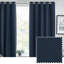 Dawn 100% Blackout Thermal Eyelet Curtains-107406179-107406182