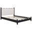 Lit plateforme en bois avec tête de lit tapissier-1053918201-1053918202