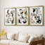 ABSTRACT Series DCCXCII - Impression personnalisée de qualité supérieure avec passe-partout - 3 pièces-1629249126
