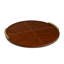 Hayes Leather Tray Round Small (Cognac)-1734560727