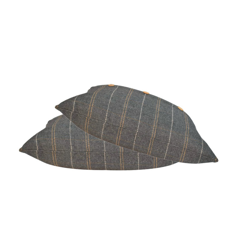 Ahna Striped Square Cushion