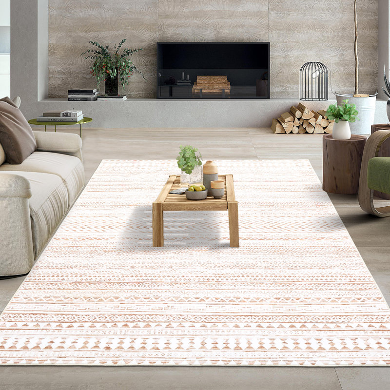 Tapis Lawney avec envers antidérapant, Rectangle 4 pi 12 po x 6 pi 12 po