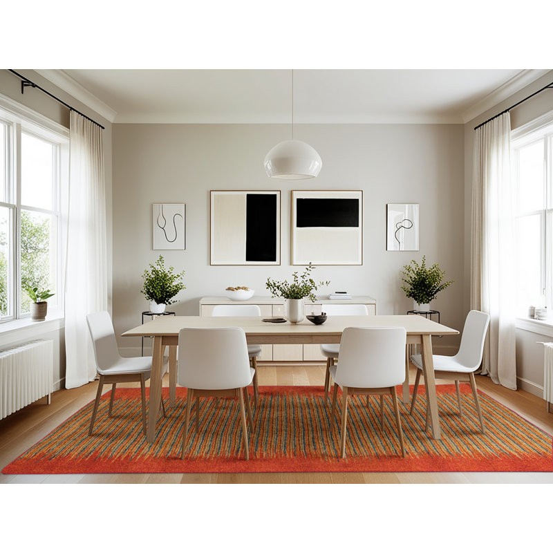 Analexis Abstract Indoor Rug, Rectangle 7' x 10'