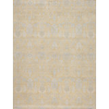 Prestige Reserve Hand Knotted Wool Area Rug in Gold