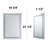 Juwanda Aluminum Rectangle Mirror-1703471929