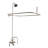 60'' x 30'' Soaking Acrylic Bathtub with Faucet-14692930-88990846