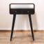 Mini console en bois et bois noyer californien-1693980199