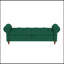 Banc avec siège capitonné et accoudoirs-371930223