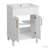 24" Bathroom Vanity with Ceramic Sink,2 Doors for Small and Medium Restroom-717988172