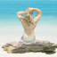 Statue de jardin de sirène Triton-49627434
