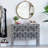 26" X 32" Circle Wall Mirror With Gold Metal Frame, Accent Mirror For Living Room, Entryway, Office