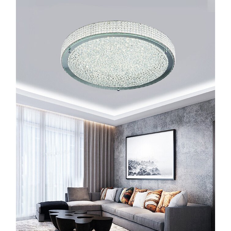 Mercer41 Mueller 1-Light LED Flush Mount & Reviews | Wayfair.co.uk