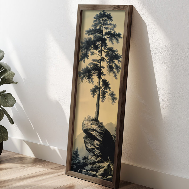 Élégante peinture décorative en panneau de fibres à densité moyenne, 15,7 x 47,2 x 0,1 pouces | 100% panneau de fibres à densité moyenne avec épaisseur de 3 mm, cadre 100% bois de pin | Œuvre d'art imprimé UV pour la décoration intérieure, le salon, le bureau, l'esthétique moderne