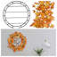 Cadre décoratif en métal à découpes Autumn