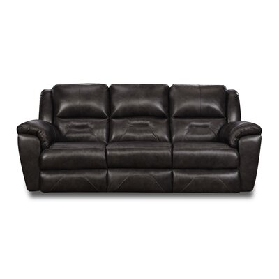 Pandora 92"" Genuine Leather Pillow Top Arm Reclining Sofa -  Southern Motion, 751-31 912-14