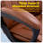Serta Hannah Executive Office Chair, Ergonomic Lumbar Support, Firm Seat Cushion, Deep Body Pillows-92240313-92240311