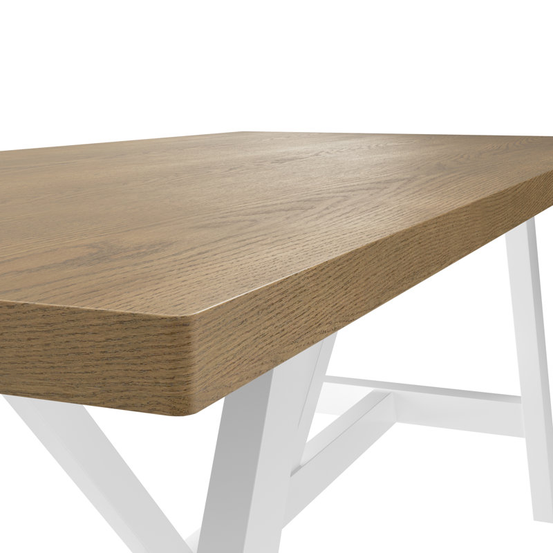 NANTUCKET RECTANGULAR DINING TABLE, Latte, White