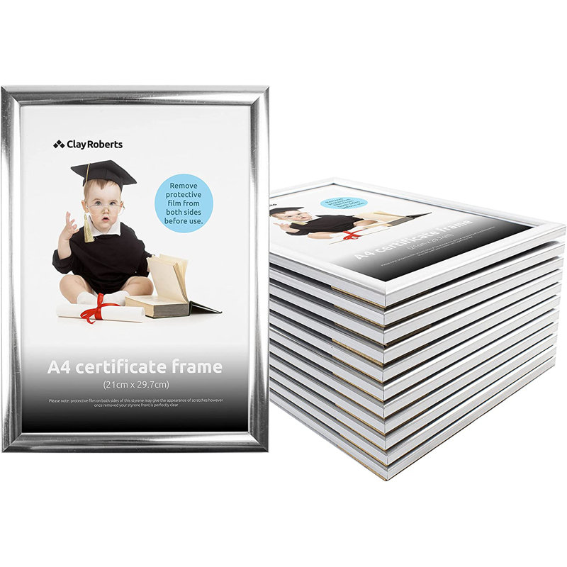 Picture Frame - Set of 12, Silver