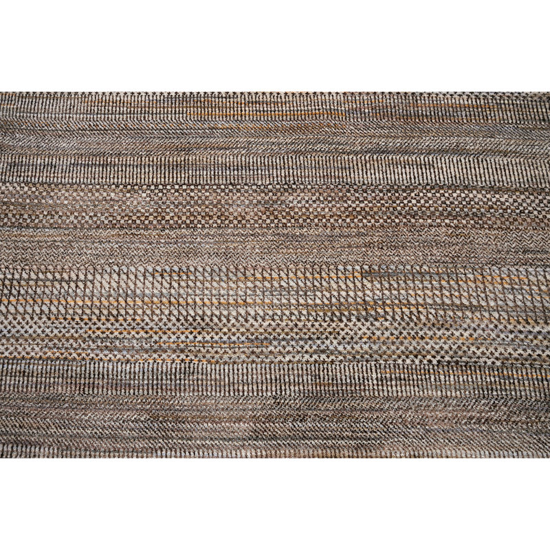 High-Quality Hand-Knotted Multi And Brown Area Rug