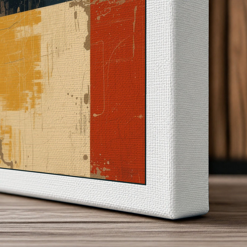 Weathered Panels Industrial - Wrapped Canvas, White Border, 30x20 - 76.2 x 50.8 cm