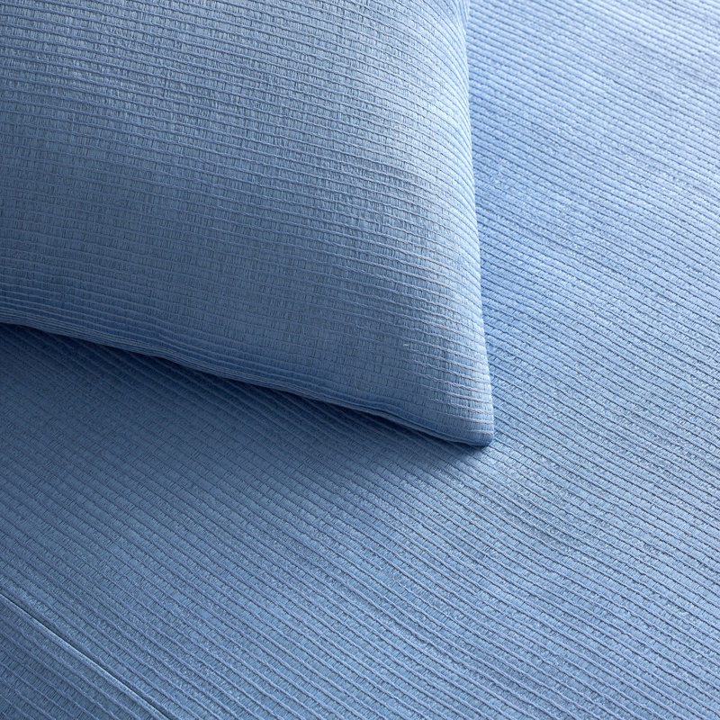Lamina Coverlet, Blue, King