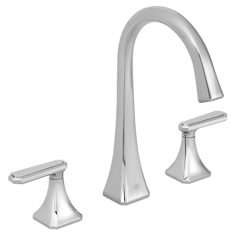 Belshire Widespread Lever Handles, Polished Chrome