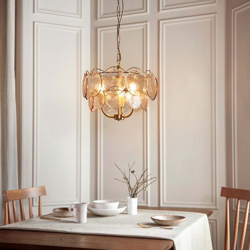 Chandelier, 160cm H x 44cm W x 44cm D, 3 Lights