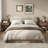 2 Drawer Nightstands With Hidden Drawers, Solid Wood Legs-429043622