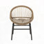 Chaise d'extérieur en osier Papasan