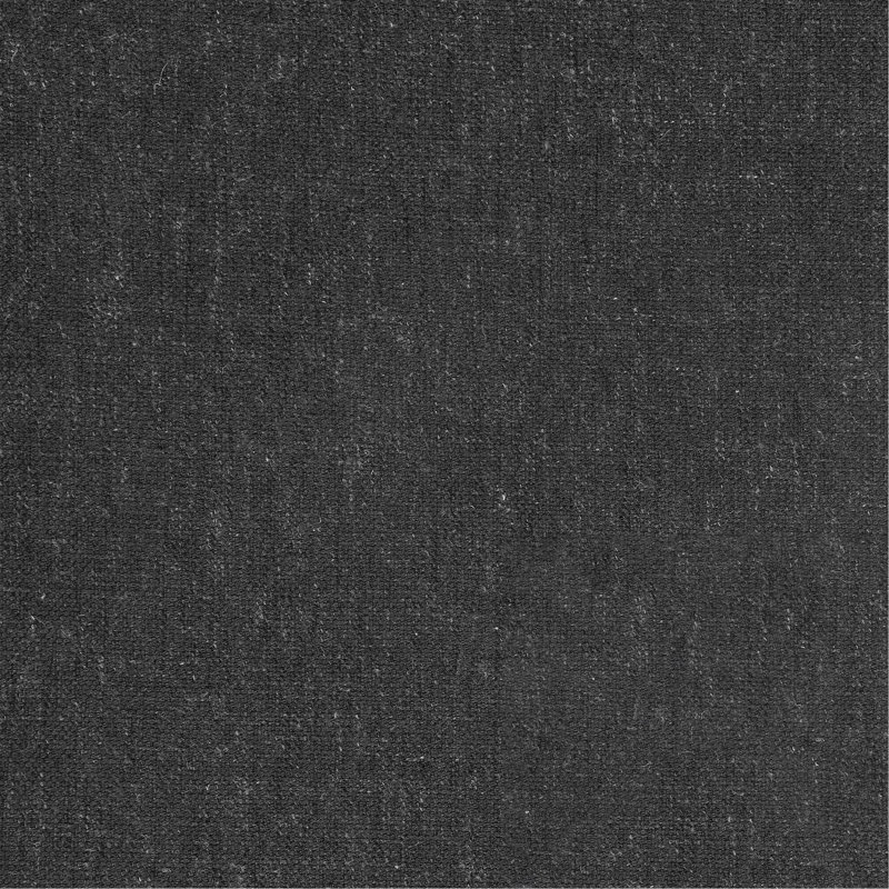 Repose-pieds carré rembourré (un seul repose-pieds), Gris anthracite