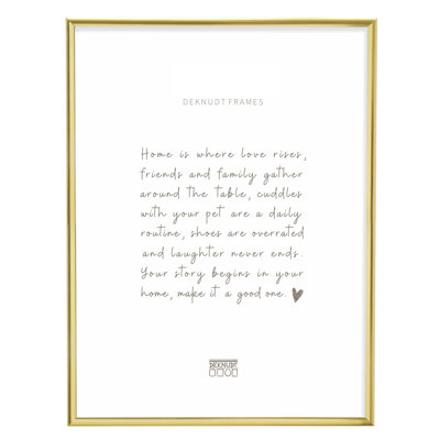 Abad Gold Metal Picture Frame