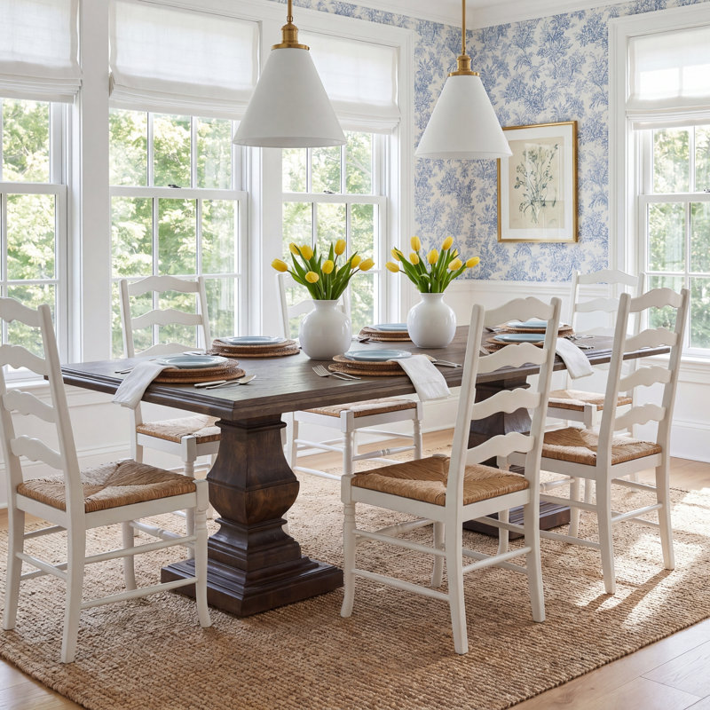Colbourne Solid Wood Dining Table