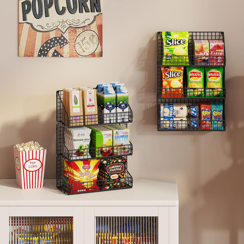 3 Tier Large Stackable Snack Organizer