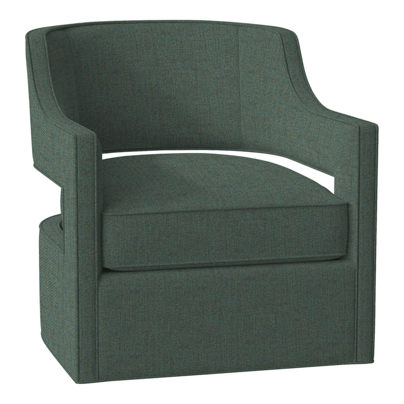 Phoebe 29.5" W Swivel Armchair, Perigold Play Jungle