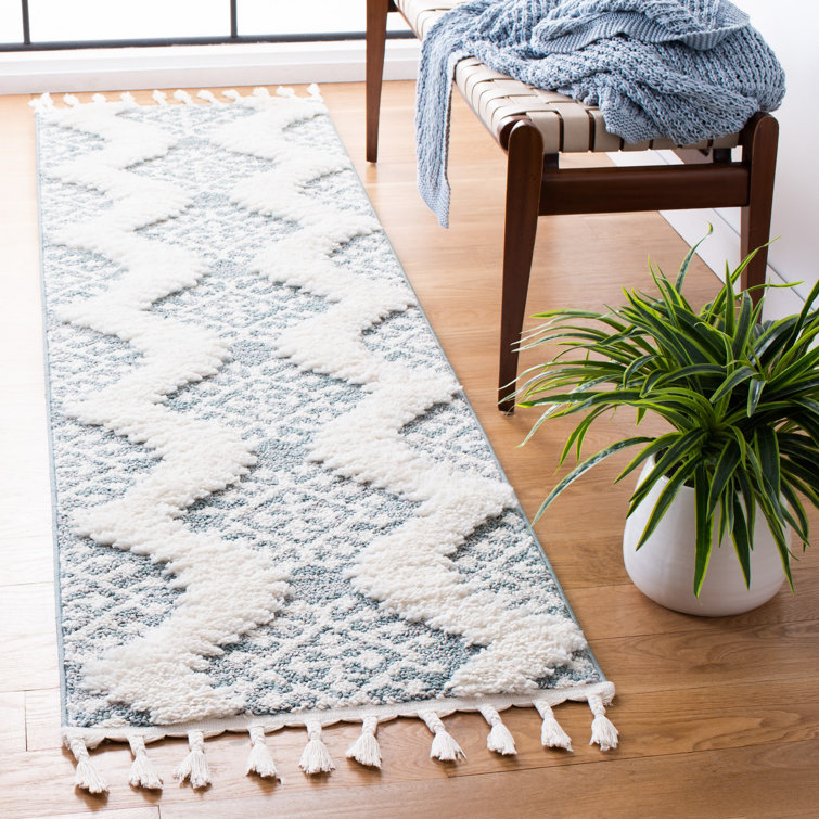 Moroccan Tassel Shag Performance Southwestern Rug