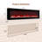 Hwang Wall Mounted/Recessed-in Ultra-Thin Electric Fireplace-1916877708