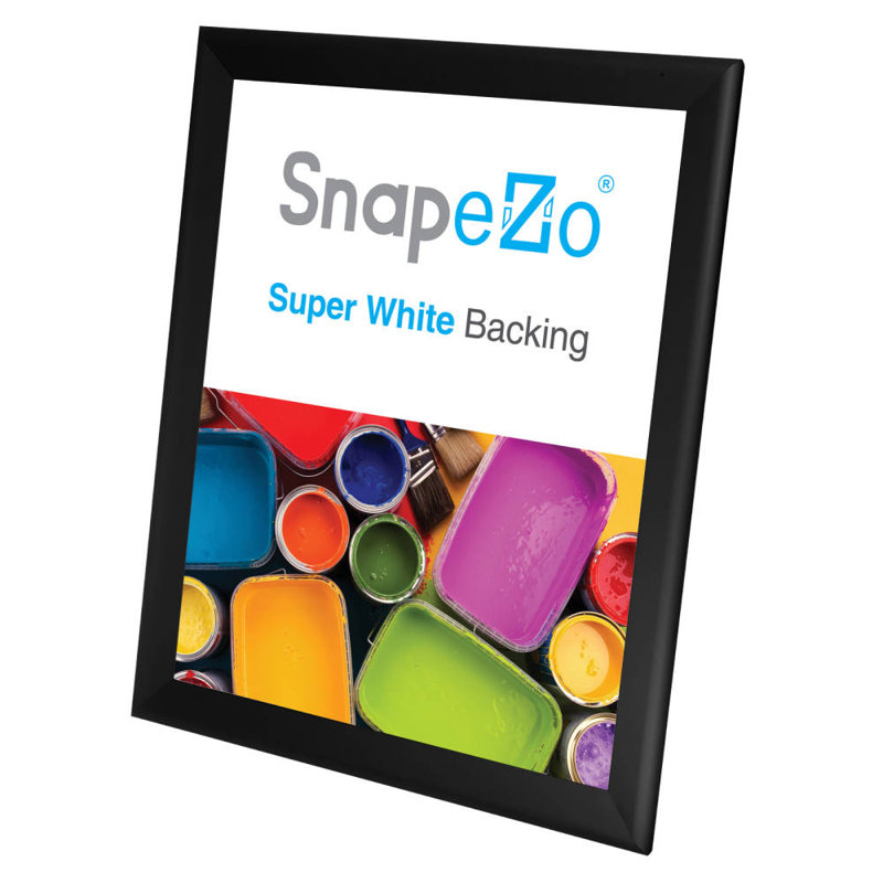 Cadre en aluminium Snapezo Snap Frame, 32 po x 42 po, Noir